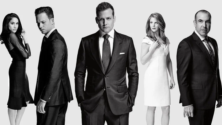 Suit up! This is no small legal matter…  Source:    USA Network   .