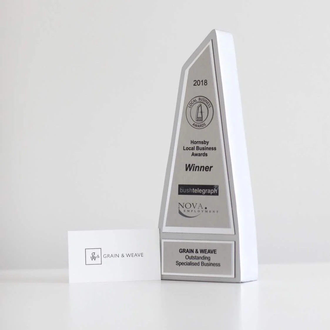 Last year’s 2018 Local Business Award Winners - ‘Outstanding Specialised Business Award’.