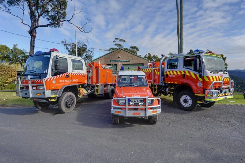The kids love the big red trucks! Come visit us this weekend…  Source:    Cowan RFS   .