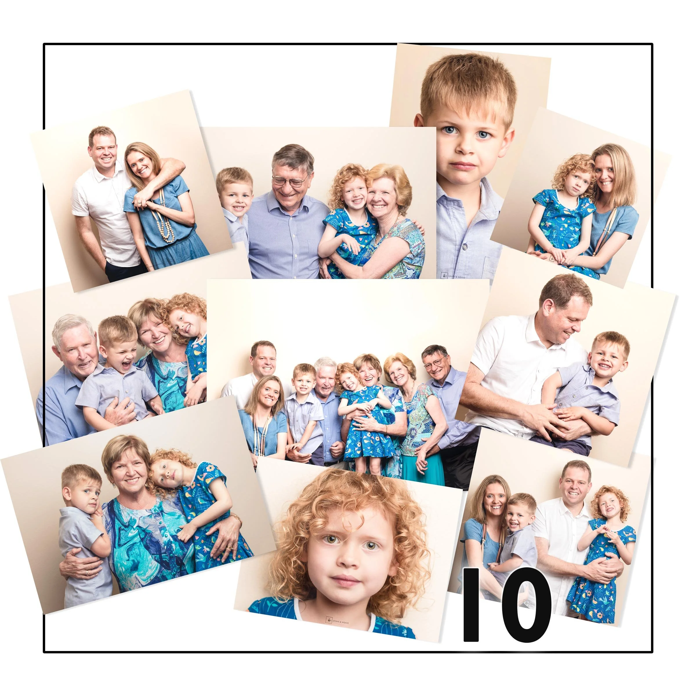 10 Digital Images - $600