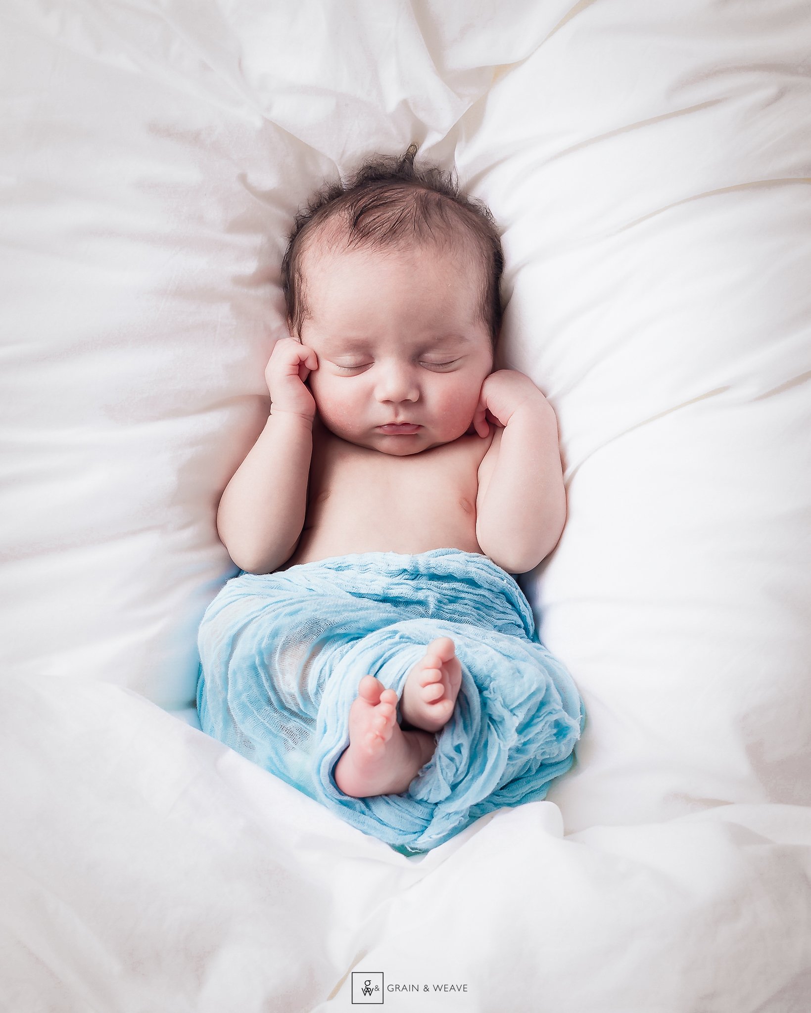 Newborn Baby Photography Captured at Home in Sydney