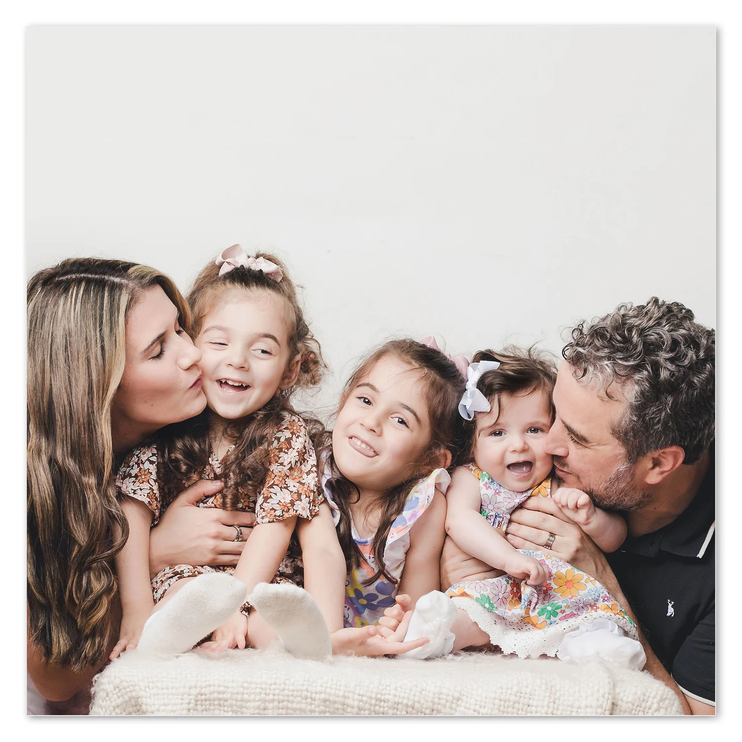Relaxed young family photography session at home in Sydney