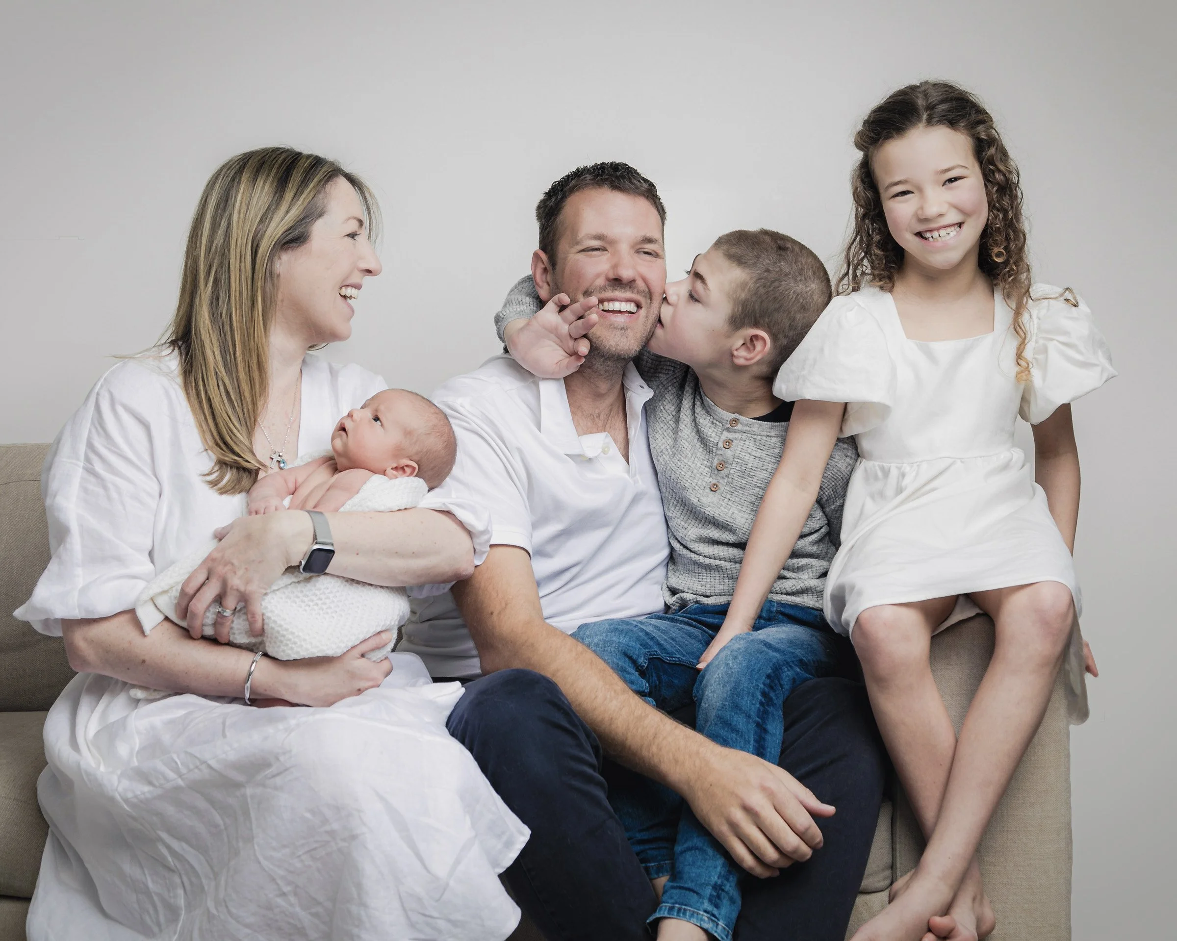 Natural Grain and Weave family photography in a Sydney home