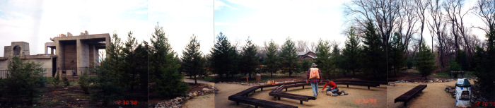 The Interpretive Forest in December 1998 as we were surveying for the Butterfly House. Who knows what the future holds, but here is to twenty more successful years!