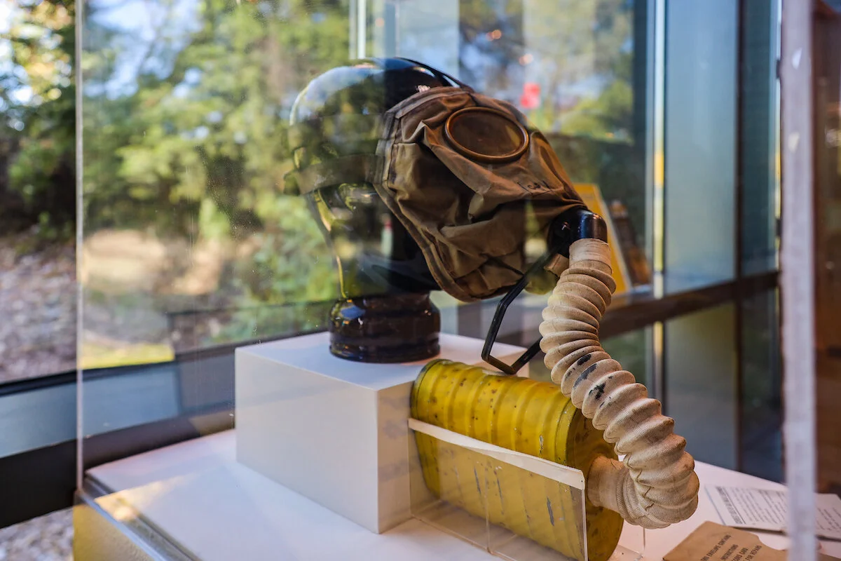 Artifact of the Month - World War I Gas Mask