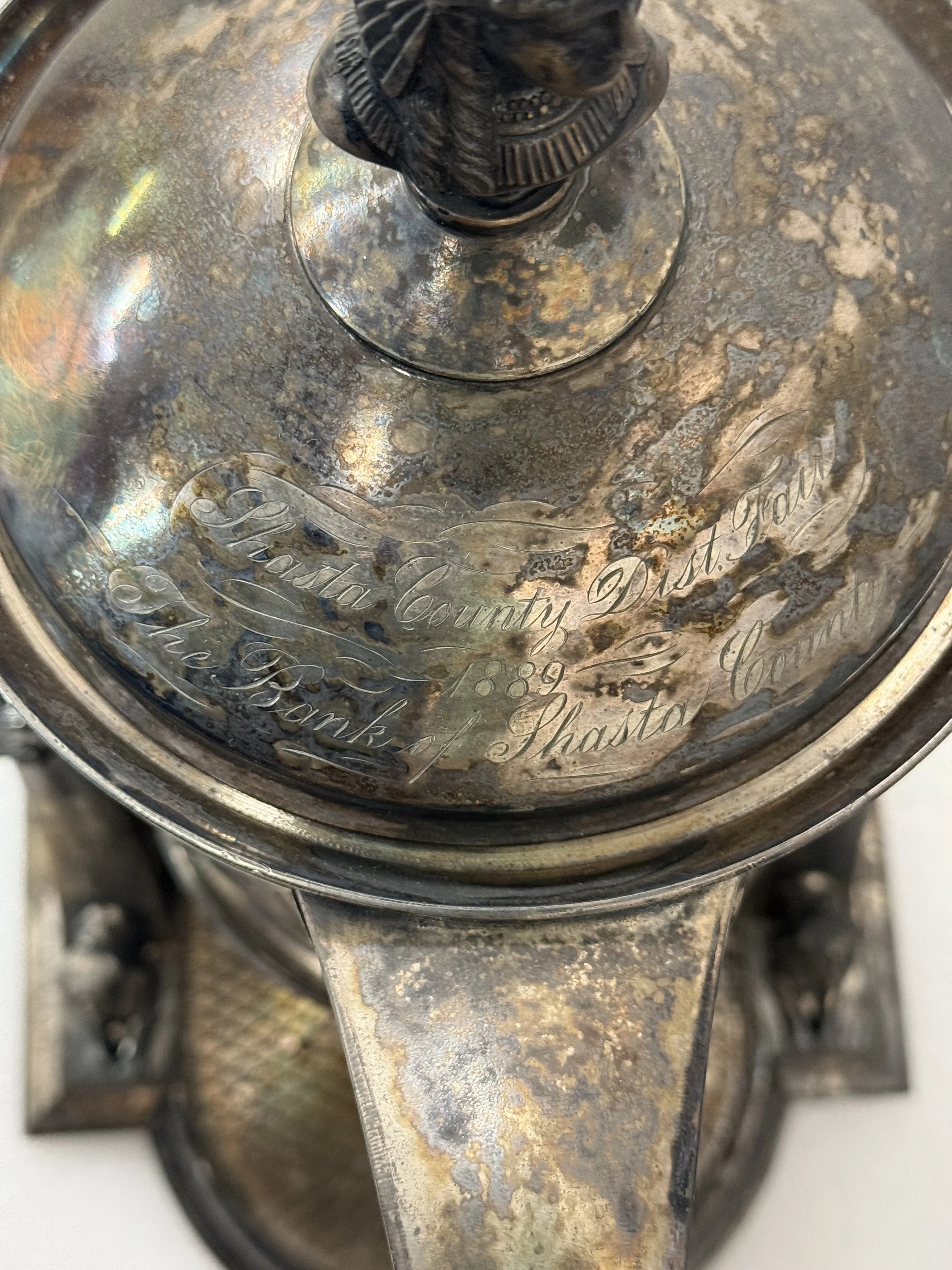 Artifact of the Month - Victorian Tilting Water Pitcher