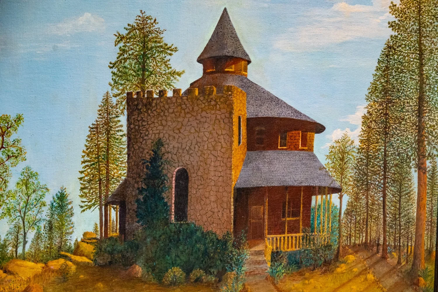Painting of Noble Castle