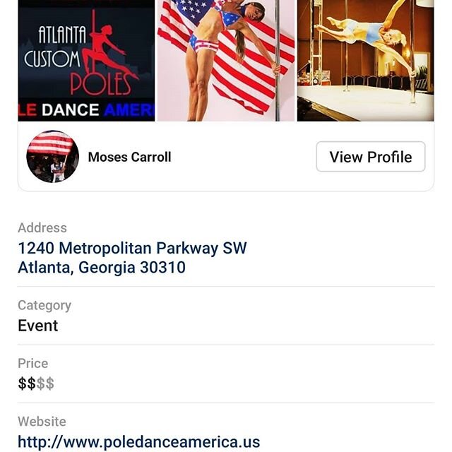 Get ready Atlanta! 
The 2020 PDA pole competition is coming up!

Are you ready?!? https://www.instagram.com/p/B7zjUu2hX_1/?igshid=6bh0dck5k5rp

@spicyniyah @closetpoler  @secretgardenpole @pole.laroids_bycarly @poledance411 @candi_reign88 
@pdachampi