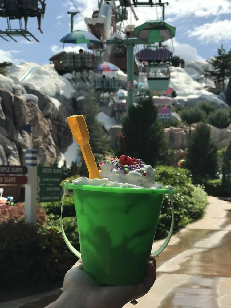 Cooling off at a Disney Water Park