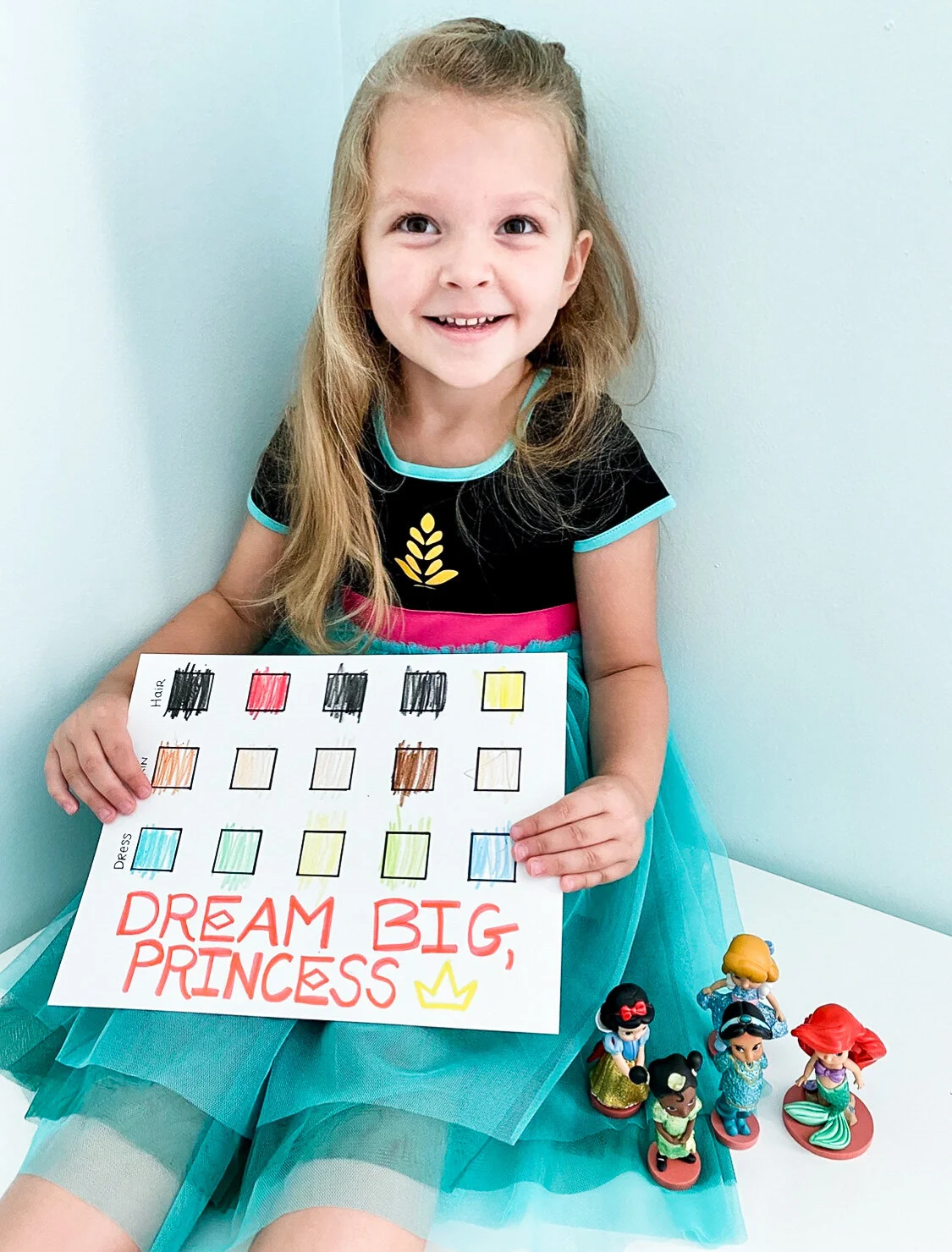 Diversity Princess Activity for Toddlers