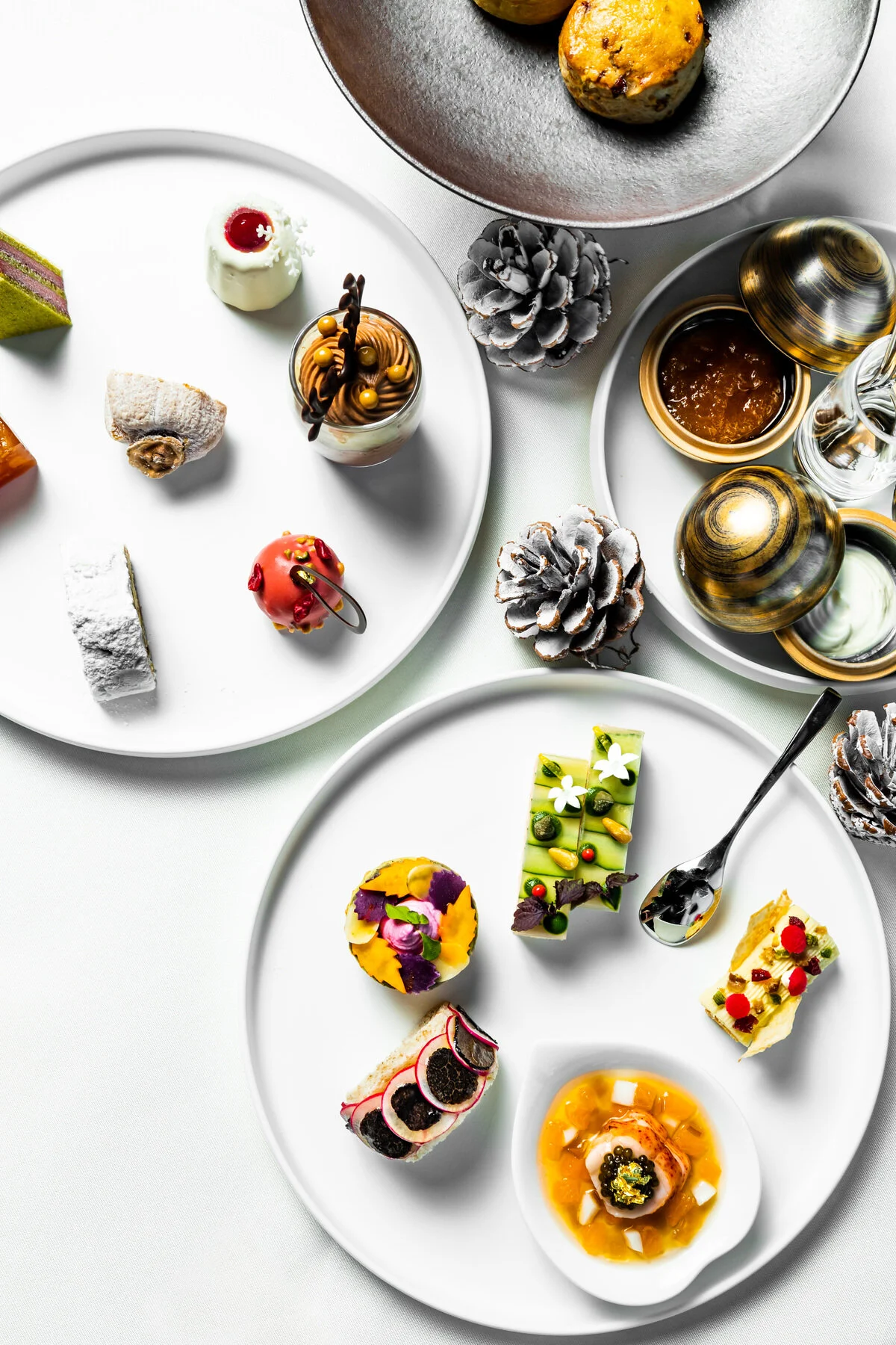 Seasonal desserts on offer at the Four Seasons Otemachi