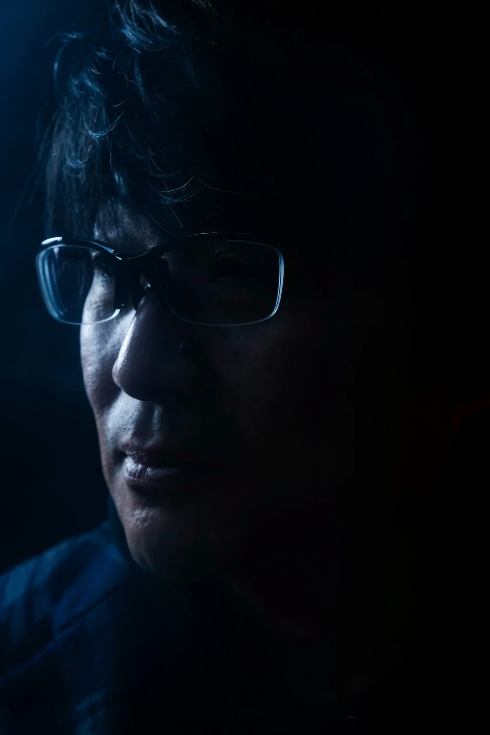  Portrait of Hideaki Itsuno outside of Capcom Headquarters in Osaka, Japan. 