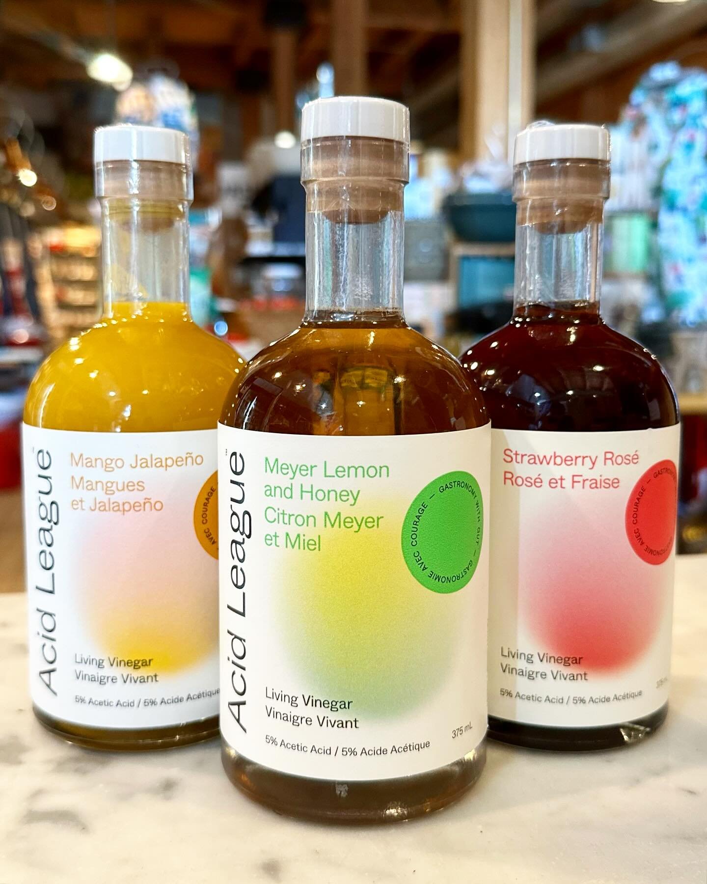 ✨Looking to level up your dressings, drizzles, and marinades? Try these @acidleague vinegars!

Fabulous flavour combinations like Mango and Jalape&ntilde;o, Meyer Lemon and Honey, and Strawberry and Ros&eacute; will bring fresh, delicious acidity to 
