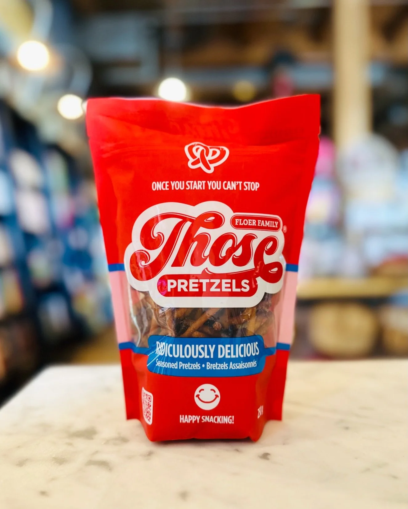 ✨🥨 Don’t forget snacks for the weekend! 
From Surrey, BC, @thosepretzels are a savoury seasoned sensation. Ridiculously delicious, indeed… Yum!
#Yum #TheCookbookCo #AllThingsCulinary #YYC #Chocolate#Food #ShopLocal #BeltlineYYC #Speci