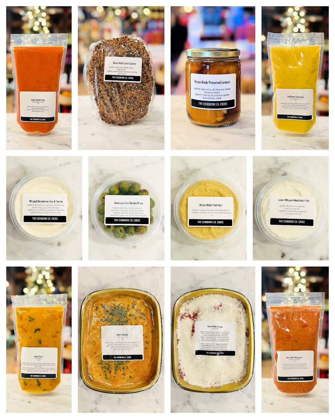 🎄On the twelfth day of Christmas,
My true love gave to me
Twelve yums a-yumming,
Eleven pipers piping,
Ten treats for eating,
Nine ladies cooking,
Eight blades a-mincing,
Seven spoons a-stirring,
Six chefs a-teaching,
Five gold things,
Four rolling 