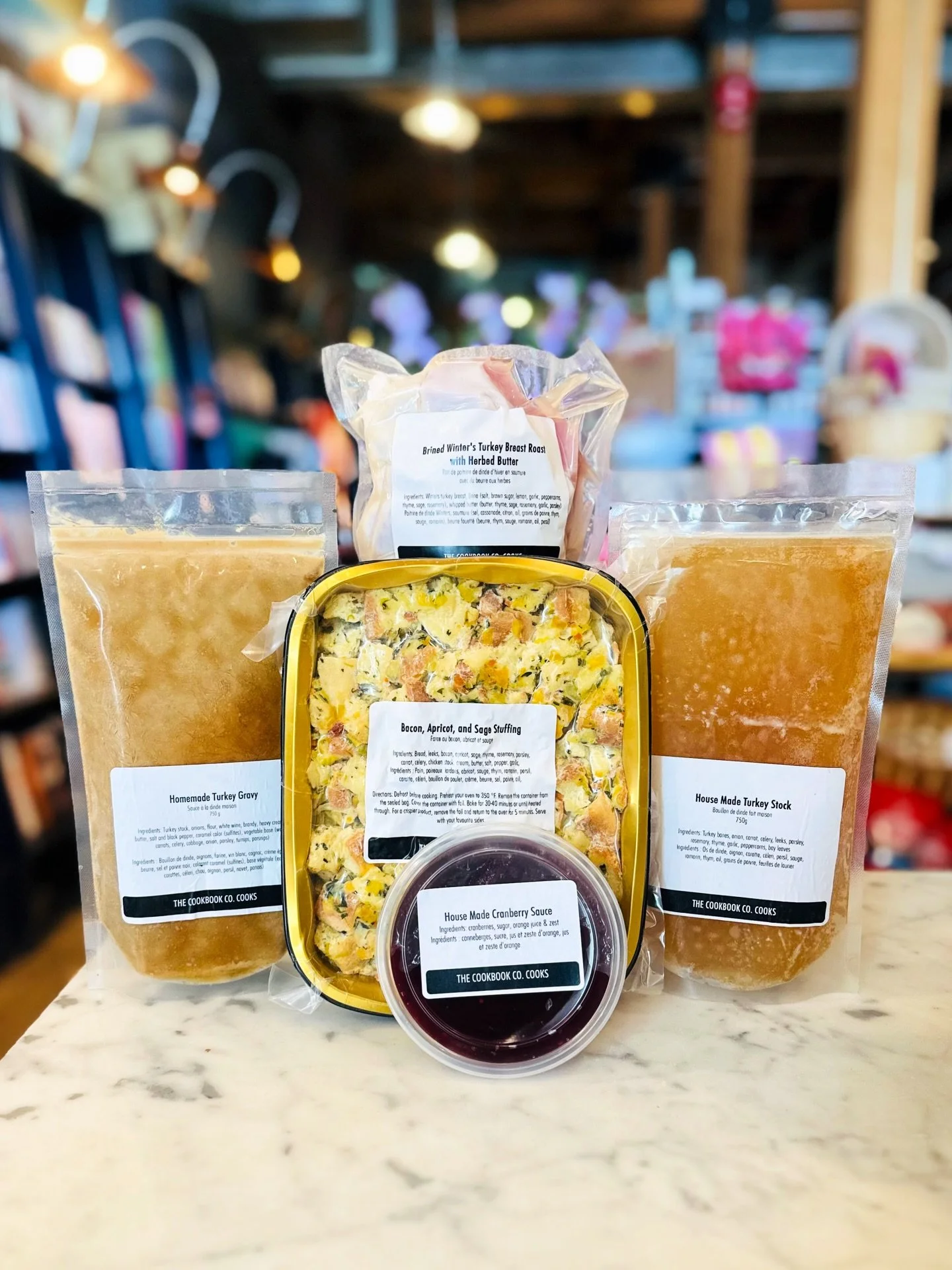🎄Our Festive Menu items are here! 

We have a selection of delicious house-made favourites for your holiday table:

✨ Brined Winter&rsquo;s Turkey Breast Roast with Herbed Butter
Serves 4 to 6 - $53.95
Note: this product is raw and frozen. Please ac