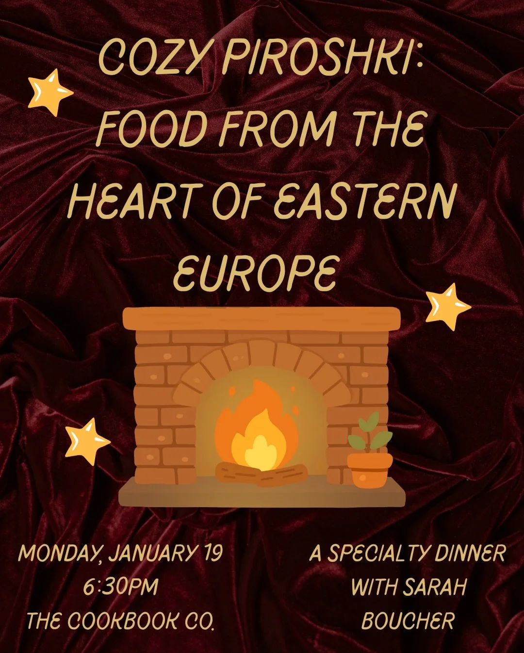 ✨Like the flicker of a candle on a cold night, food with friends can spark joy in the dead of winter. This is comfort food at its sexiest &mdash; silky, earthy, and irresistibly inviting.

Join Metrovino&rsquo;s Sarah Boucher and immerse yourself in 