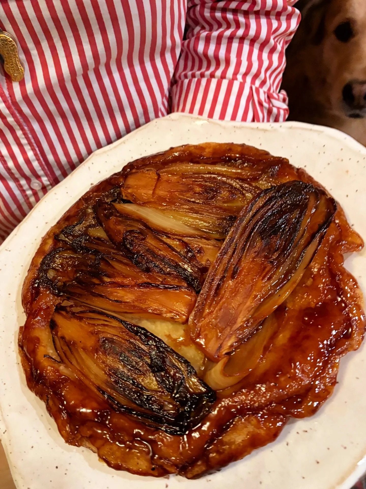 ✨Welcome to the weekend! The Recipe of the Week might look elaborate, but it&rsquo;s pretty straightforward to make. From Gail&rsquo;s Kitchen, we give you the slightly sweet, slightly savoury, and seriously delicious Endive Tarte Tatin.

For the ful