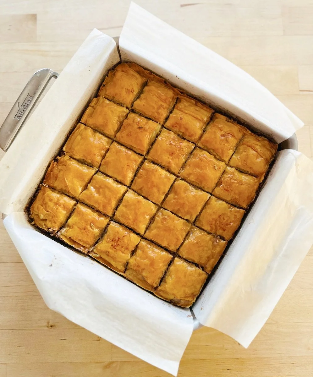 ✨The Recipe of the Week is crisp, flaky, syrupy perfection. A lovely sweet snack or special dessert, we hope you make and enjoy this Almond and Walnut Baklava. Yum!

For the full recipe, along with more delicious news&mdash;including pre-orders for a