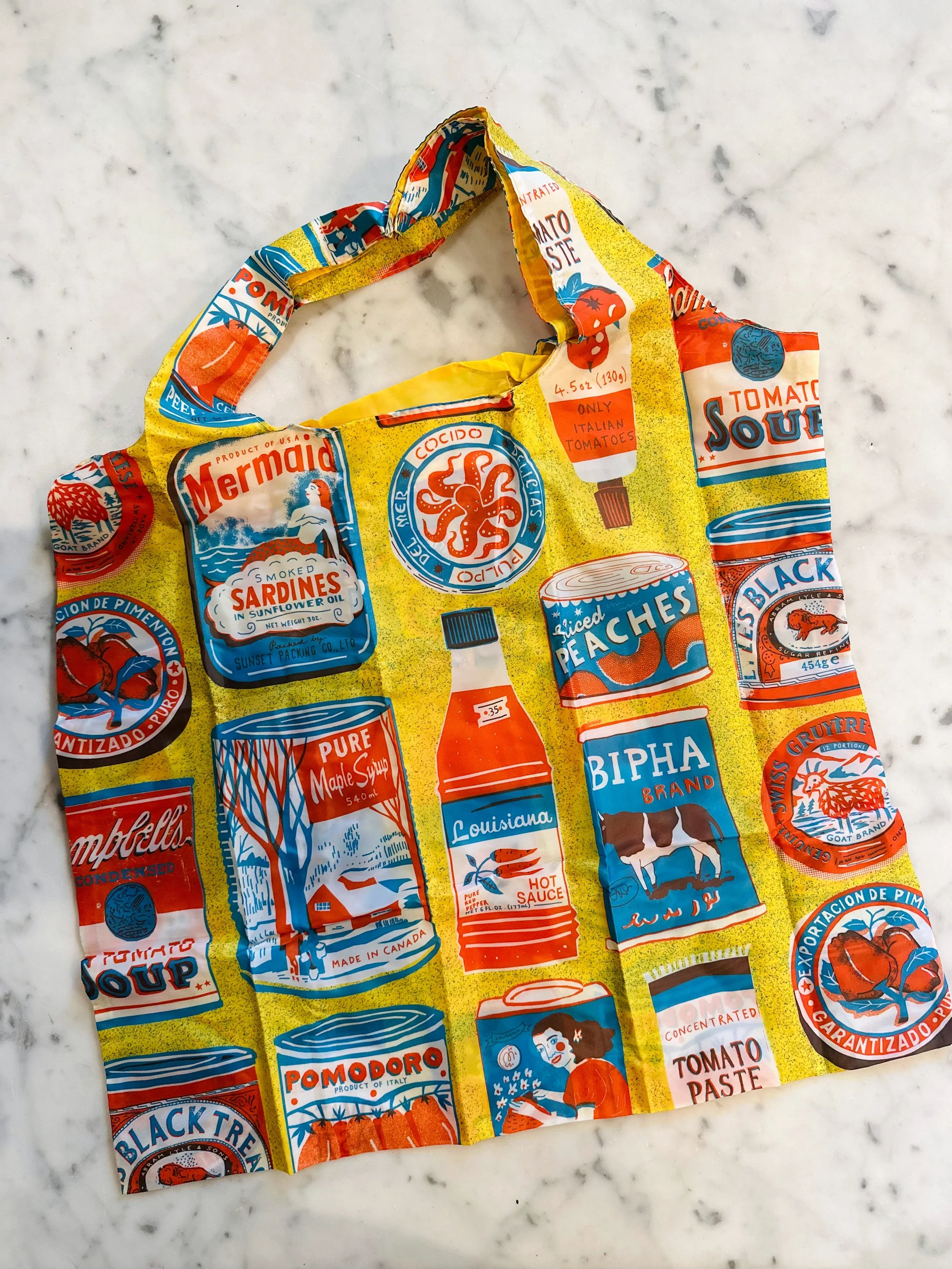 ✨Wherever you go, The Art Sack&reg; goes too!

Tote anything and everything in these super cute bags from @yellowowlworkshop. 

We have a variety of designs, all of them created by very cool artists. Come by and choose your fighter!🥫🍸🧈🍄🐶

#Yum #