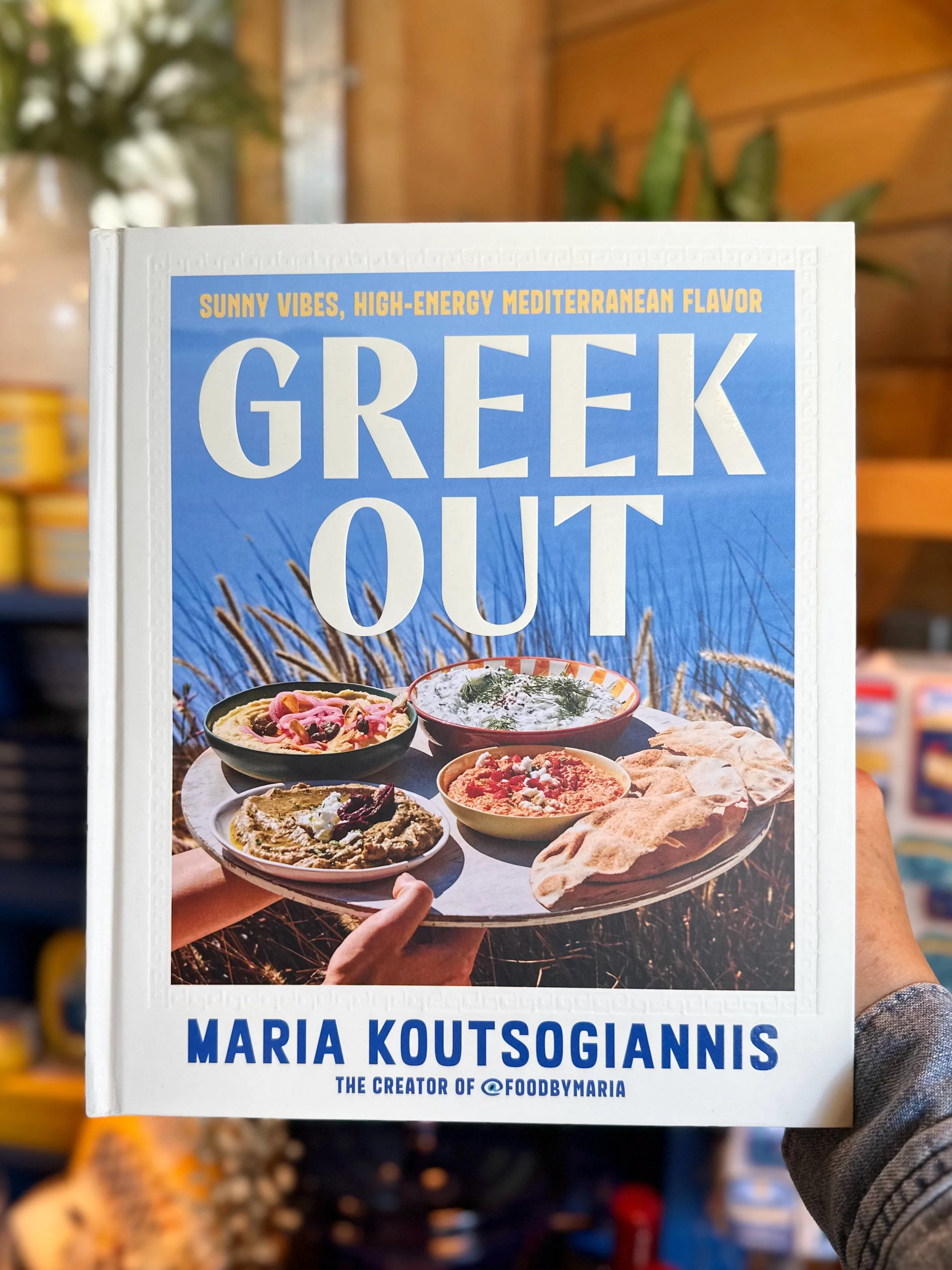 ✨ Happy Pub Day to this beauty!

🇬🇷 We are absolutely Greeking Out over the debut cookbook from @foodbymaria. &ldquo;Greek Out: Sunny Vibes, High-Energy Flavor&rdquo; is absolutely gorgeous, and all 300 pages are filled with food we can&rsquo;t wai