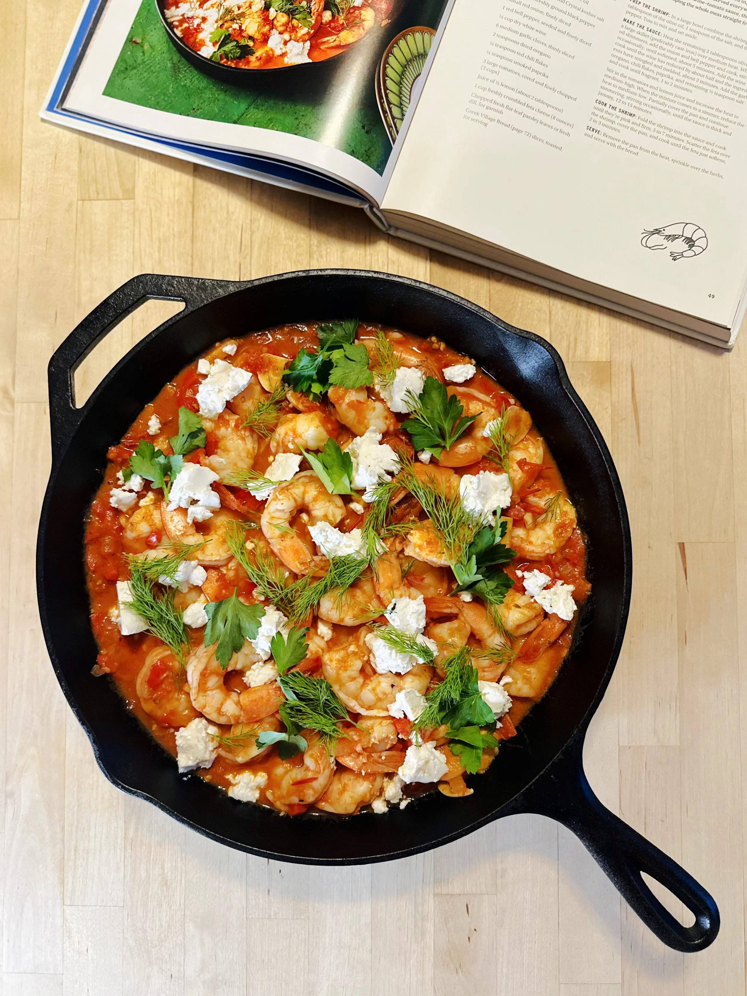 ✨In celebration of our book party next month, the Recipe of the Week is an absolute winner from the pages of 𝘎𝘳𝘦𝘦𝘬 𝘖𝘶𝘵 by Maria Koutsogiannis. 

This beautiful dish comes together quickly and is filled with layers of bright and brilliant flav
