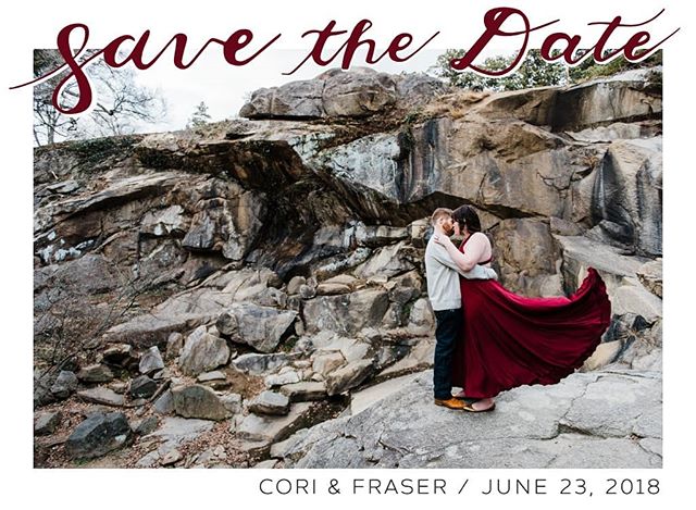 Hand lettered and designed Save the Date for my sister's upcoming wedding. Less than a month away! "Save the Date" and little magnolia drawn by hand. 📸 Photos taken by @melissadurhamphoto #type #typography #handlettered #handlettering #handdrawn #handdrawntype #typetherapy #typegang #typespire #typespiration #graphicdesign #wedding #weddinglettering #savethedate #savethedatecard