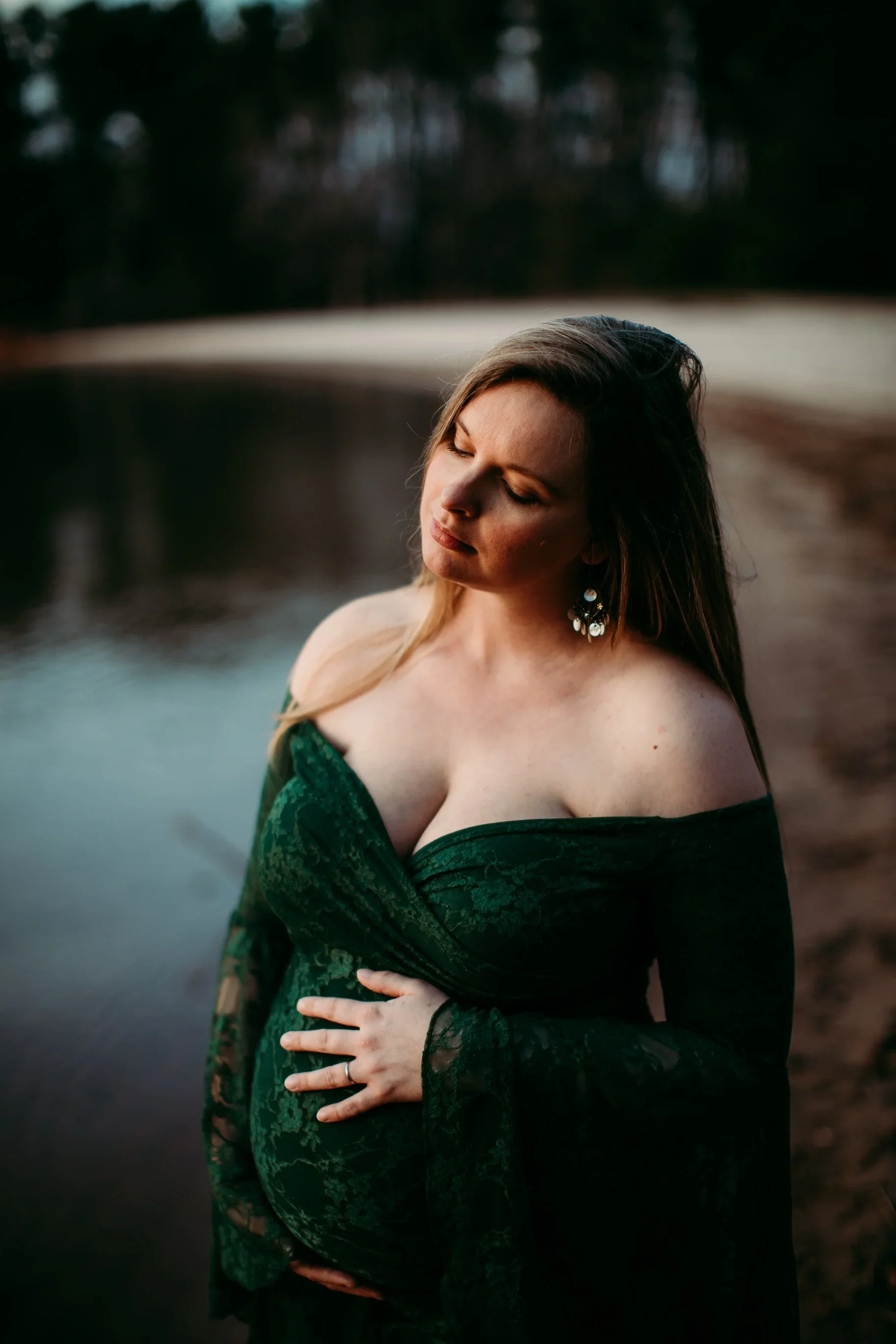 South Carolina Lake Maternity | Christina 