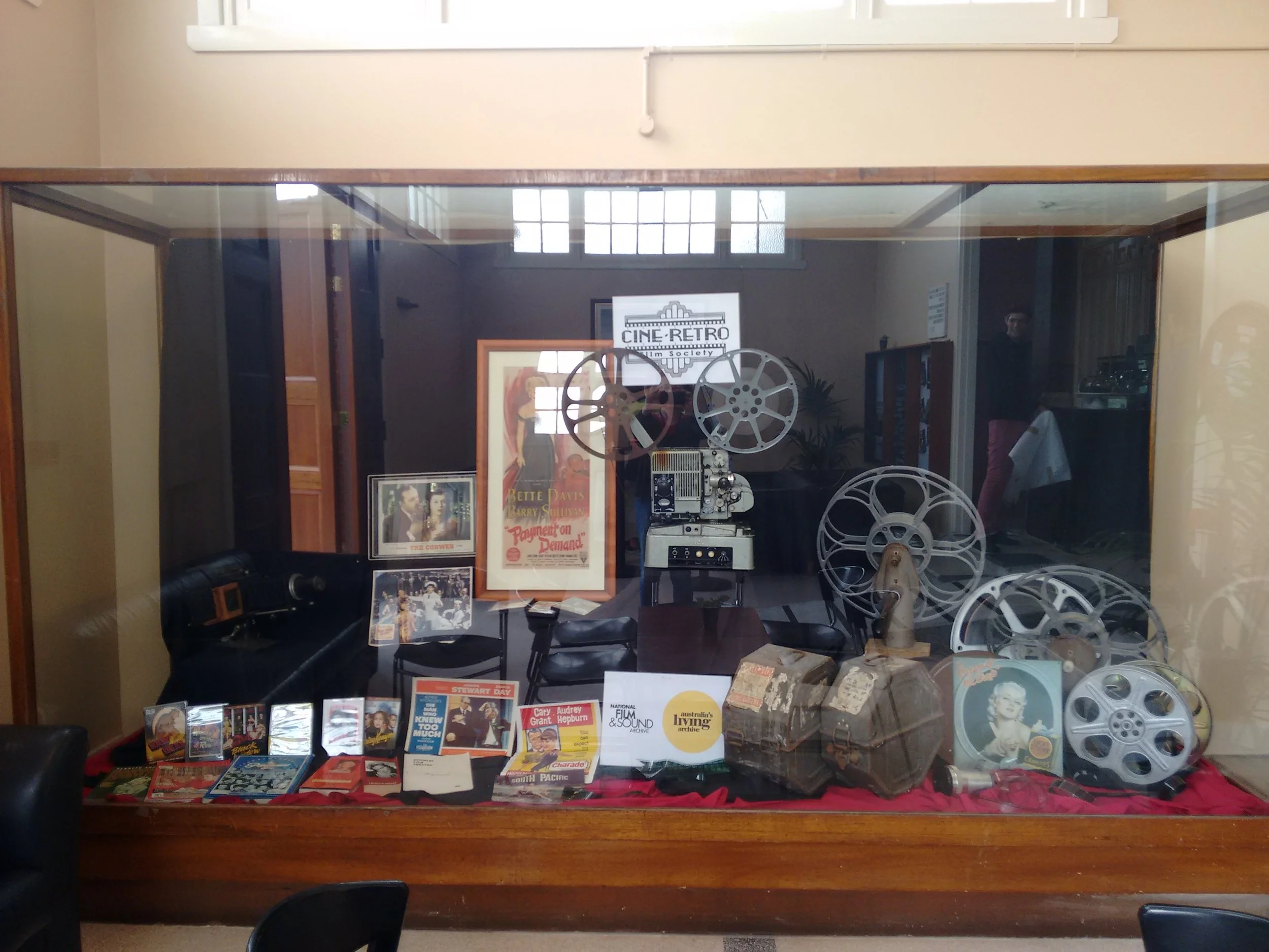 The Old Museum location for screening and filming