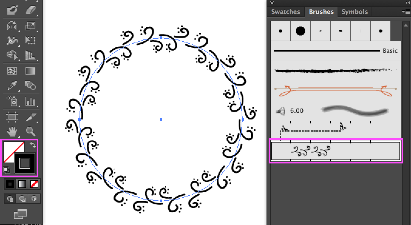 Make a wreath in Illustrator 8.png