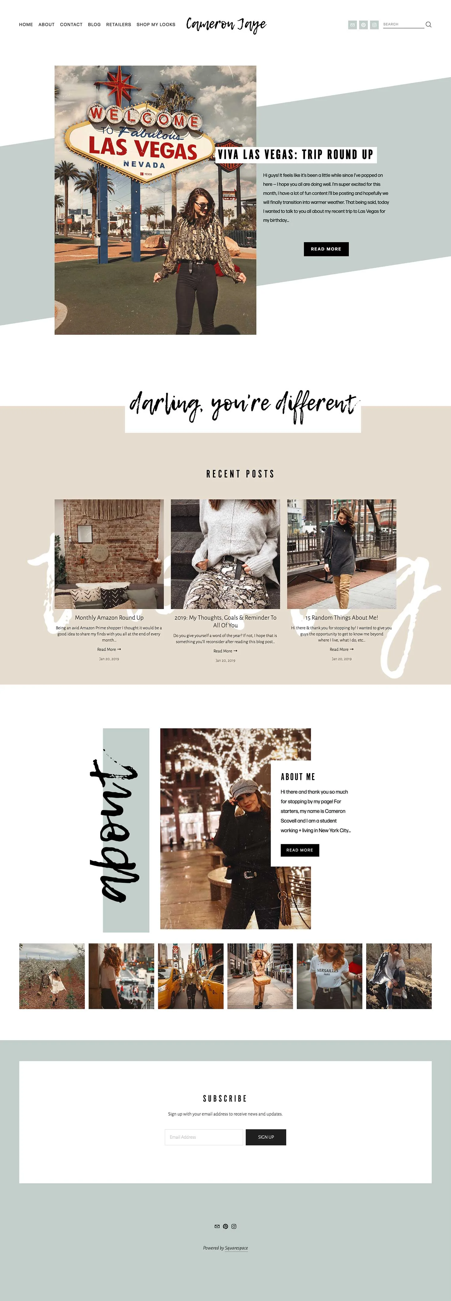 Derive Squarespace Template by Big Cat Creative - Easy to use Squarespace Template Kits - Squarespace Template | Squarespace Theme | Squarespace Website Design | Squarespace Template for Sale | Website Template | Website Theme | Modern Website Design | Squarespace Inspiration | Website Layout | Blog Design | Minimal Web Design | Squarespace Kits | Templates #squarespace #webdesign #design