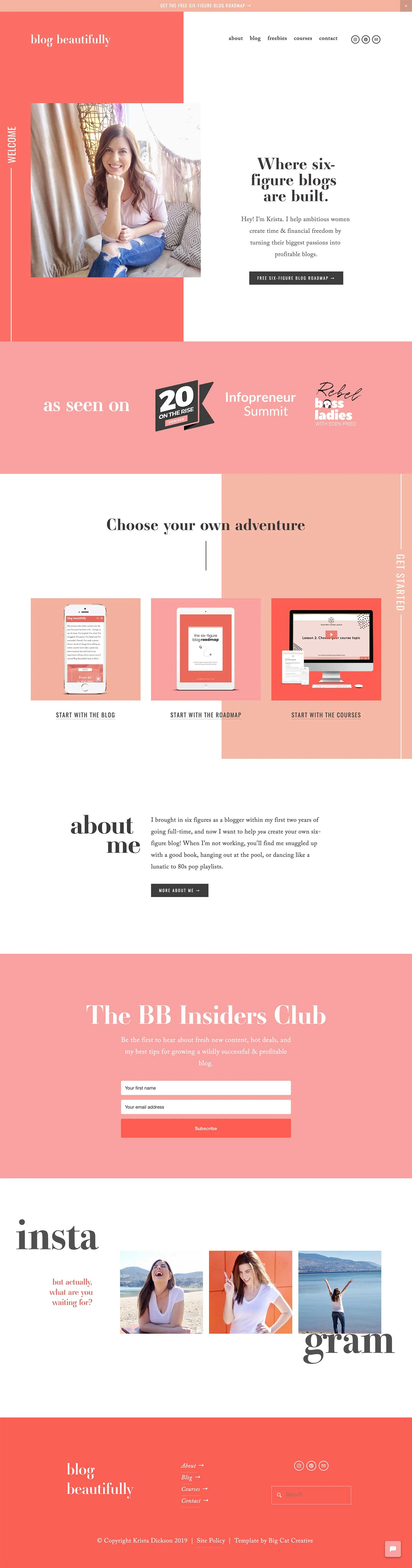 Unearth Squarespace Template by Big Cat Creative - Easy to use Squarespace Template Kits - Squarespace Template | Squarespace Theme | Squarespace Website Design | Squarespace Template for Sale | Website Template | Website Theme | Modern Website Design | Squarespace Inspiration | Website Layout | Blog Design | Minimal Web Design | Squarespace Kits | Templates #squarespace #webdesign #design