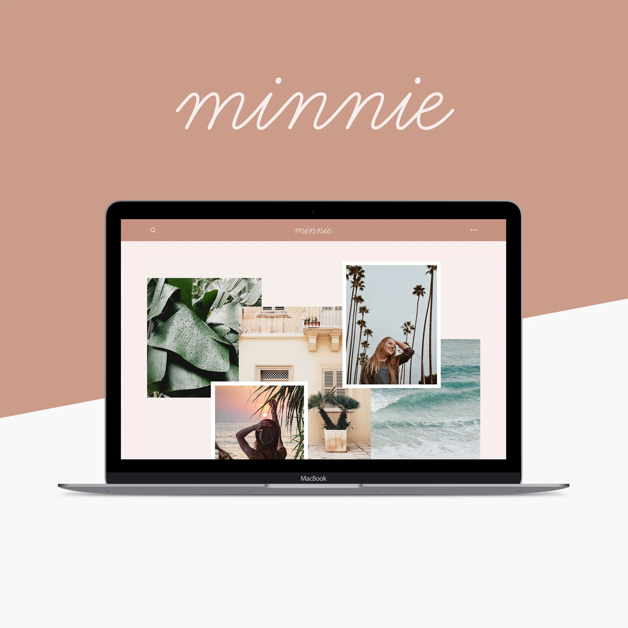 Minnie Squarespace Template Kit by Big Cat Creative