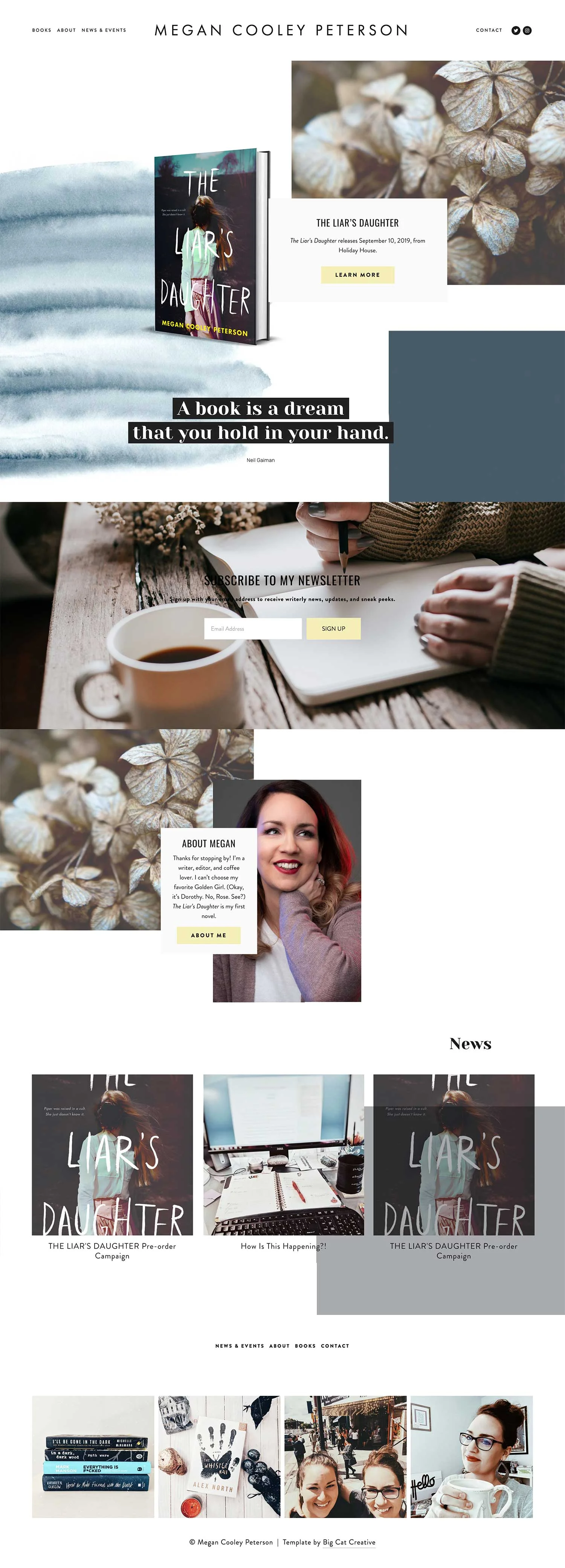 Luna Squarespace Template by Big Cat Creative - Easy to use Squarespace Template Kits - Squarespace Template | Squarespace Theme | Squarespace Website Design | Squarespace Template for Sale | Website Template | Website Theme | Modern Website Design | Squarespace Inspiration | Website Layout | Blog Design | Minimal Web Design | Squarespace Kits | Templates #squarespace #webdesign #design