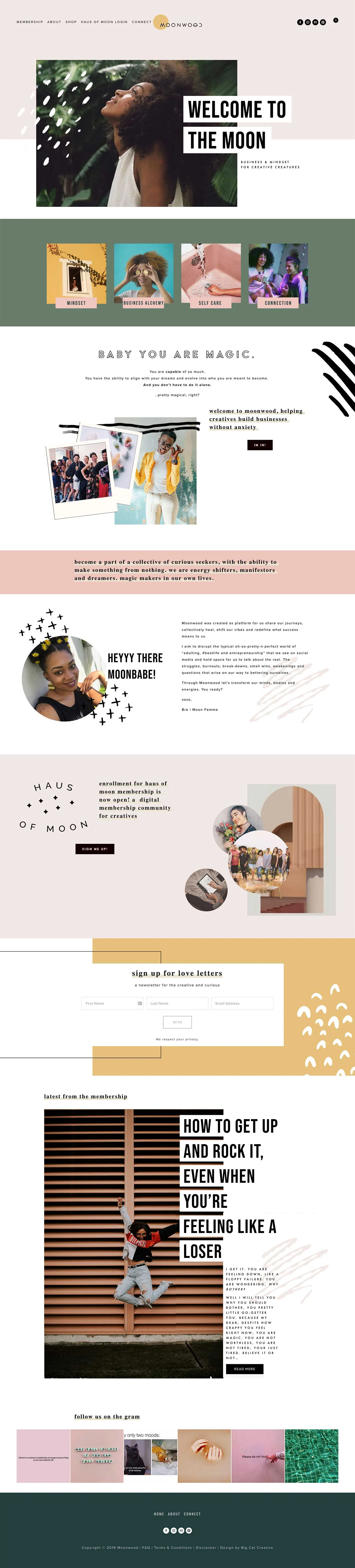 Tigress Squarespace Template by Big Cat Creative - Easy to use Squarespace Template Kits - Squarespace Template | Squarespace Theme | Squarespace Website Design | Squarespace Template for Sale | Website Template | Website Theme | Modern Website Design | Squarespace Inspiration | Website Layout | Blog Design | Minimal Web Design | Squarespace Kits | Templates #squarespace #webdesign #design