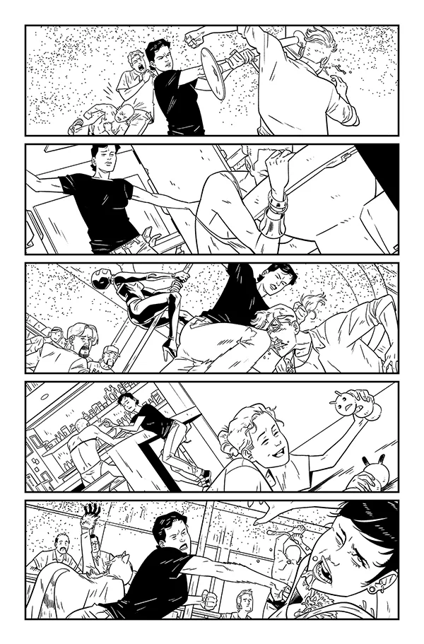 Daniel Hillyard’s inks for THE RIDE: BURNING DESIRE #2, page 6