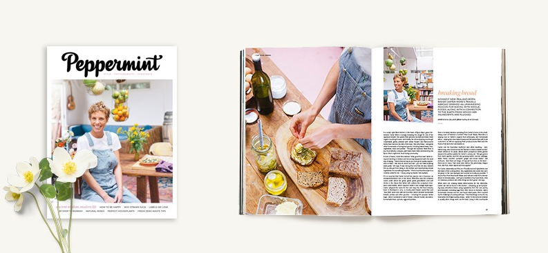 Peppermint Magazine cover story: Breaking Bread
