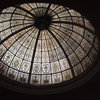 Stunning stain glass dome @threadneedles autograph 