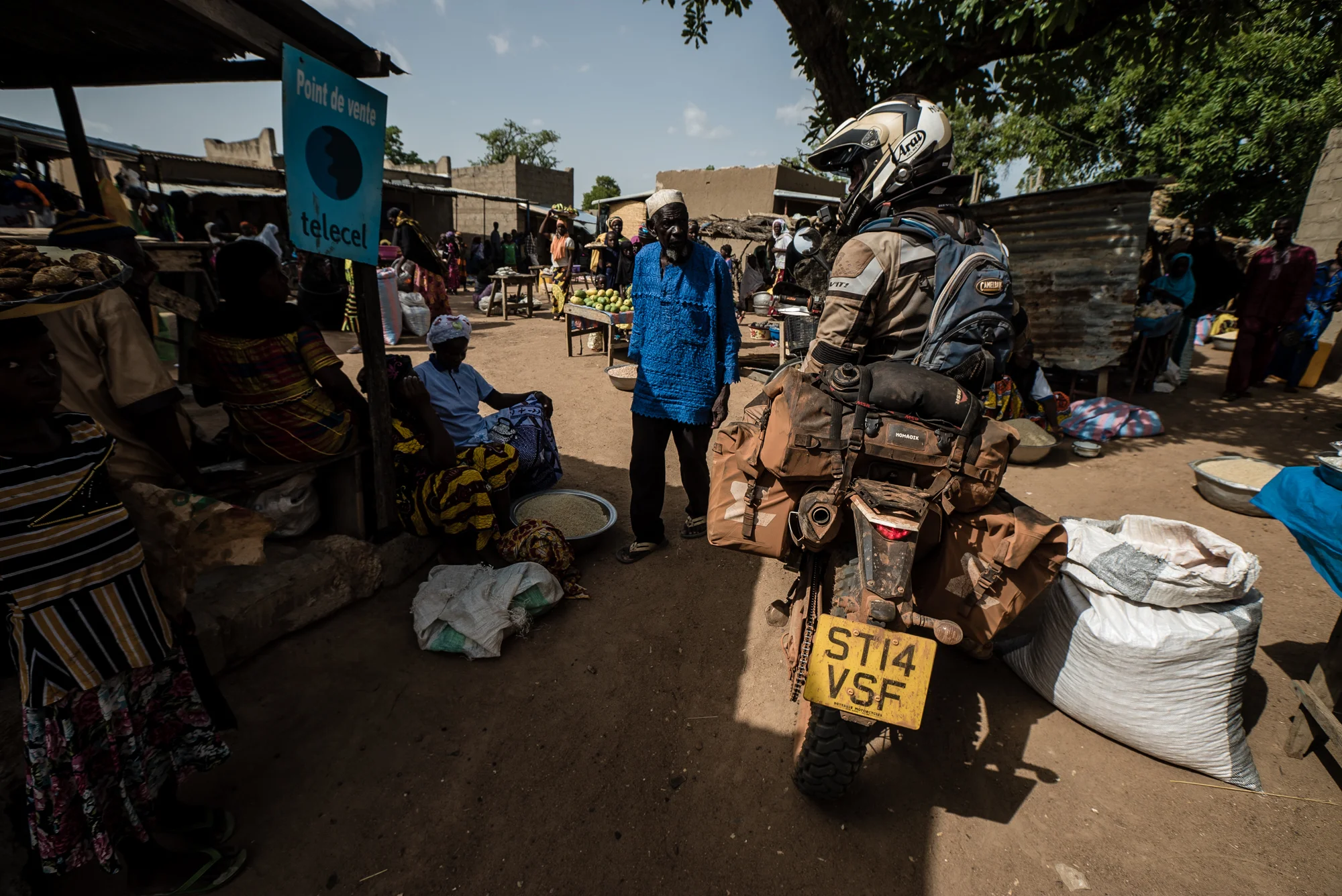 Somewhere off the beaten track in Burkina Faso