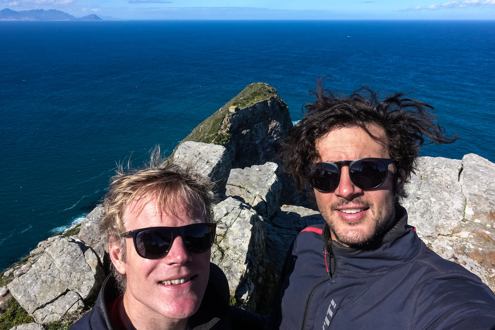 We ran out of continent. Cape of Good Hope.