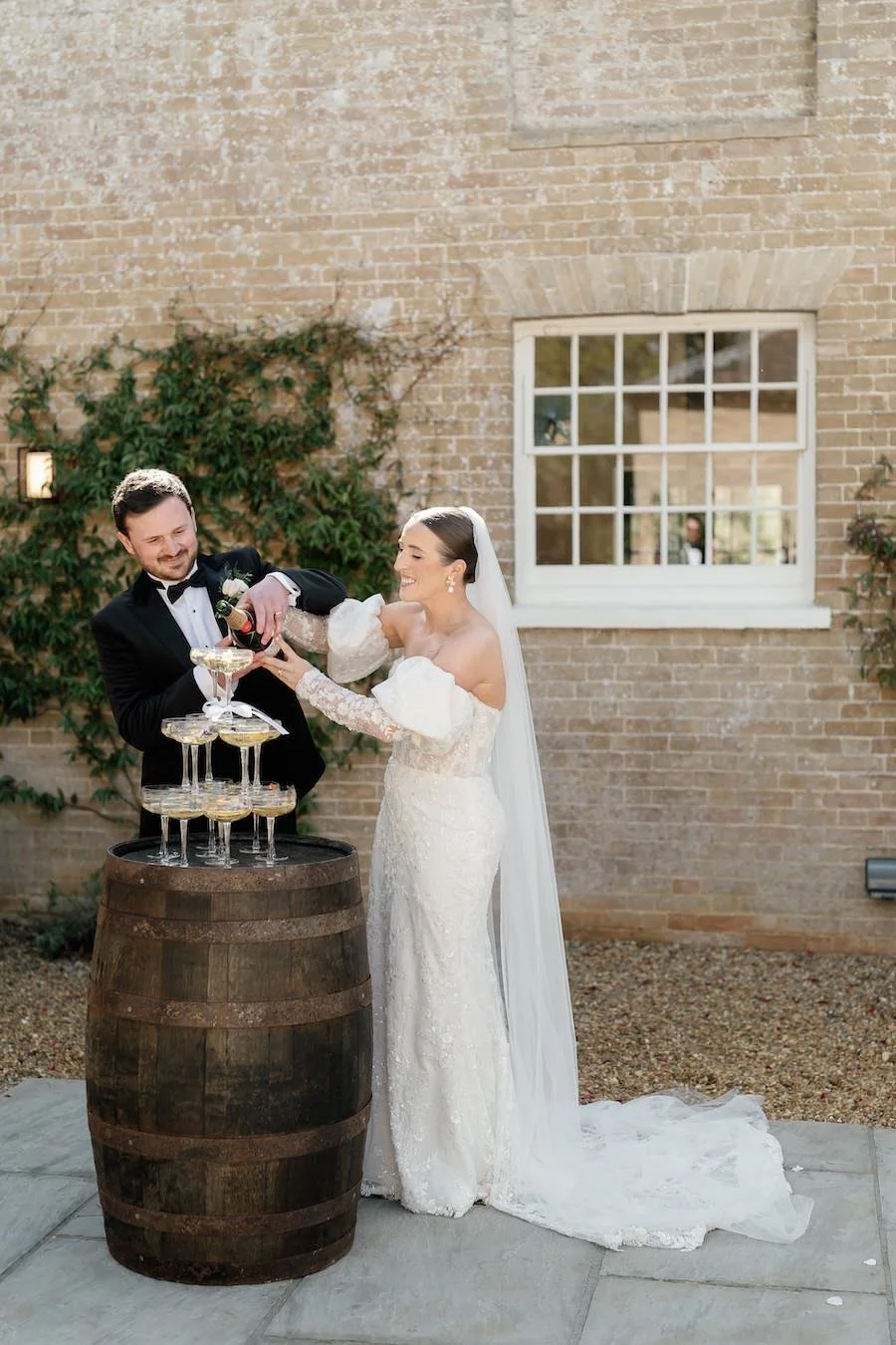 A Modern Italian-Inspired Wedding at Shotesham Park