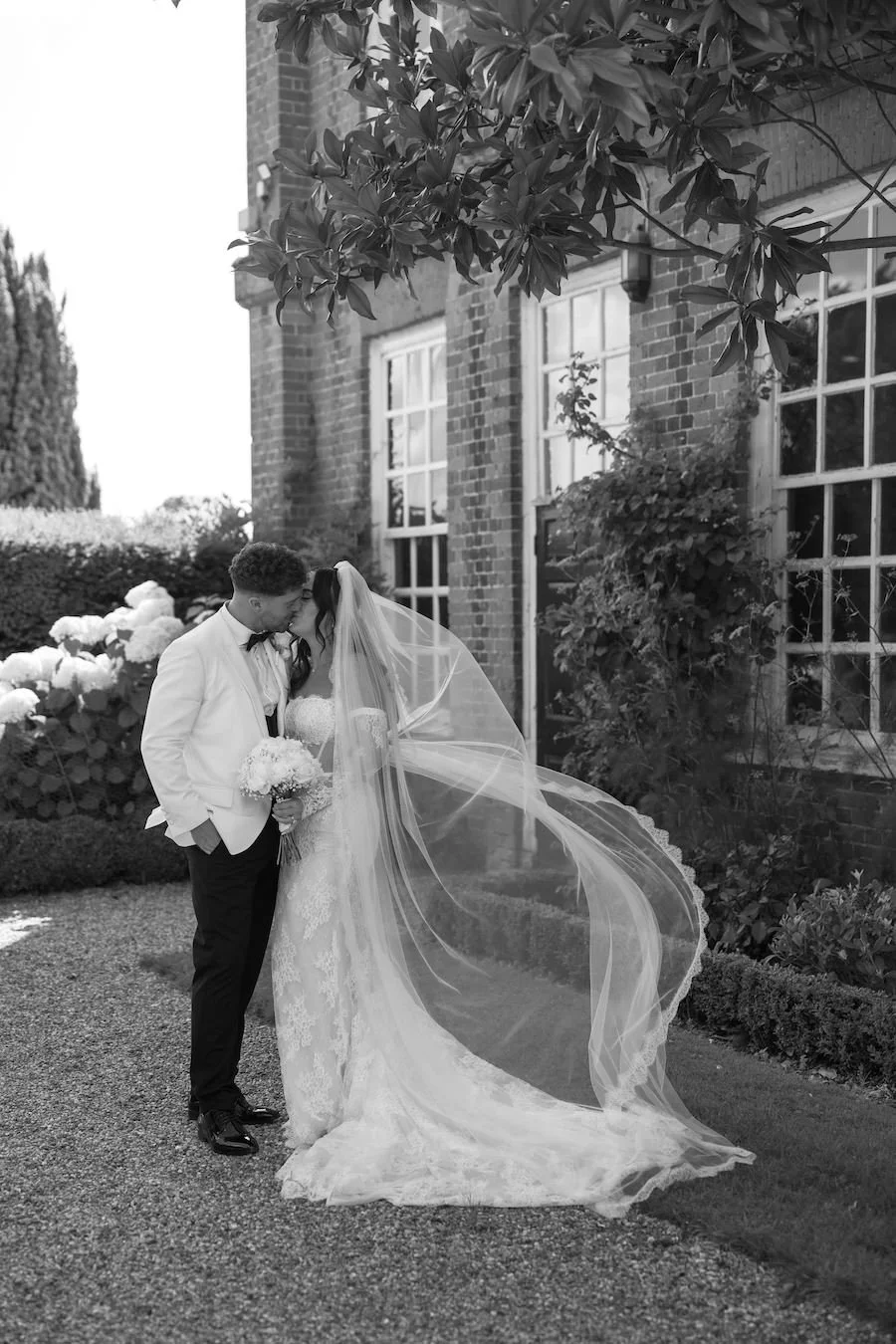 A Classic Black-Tie Wedding at Gosfield Hall