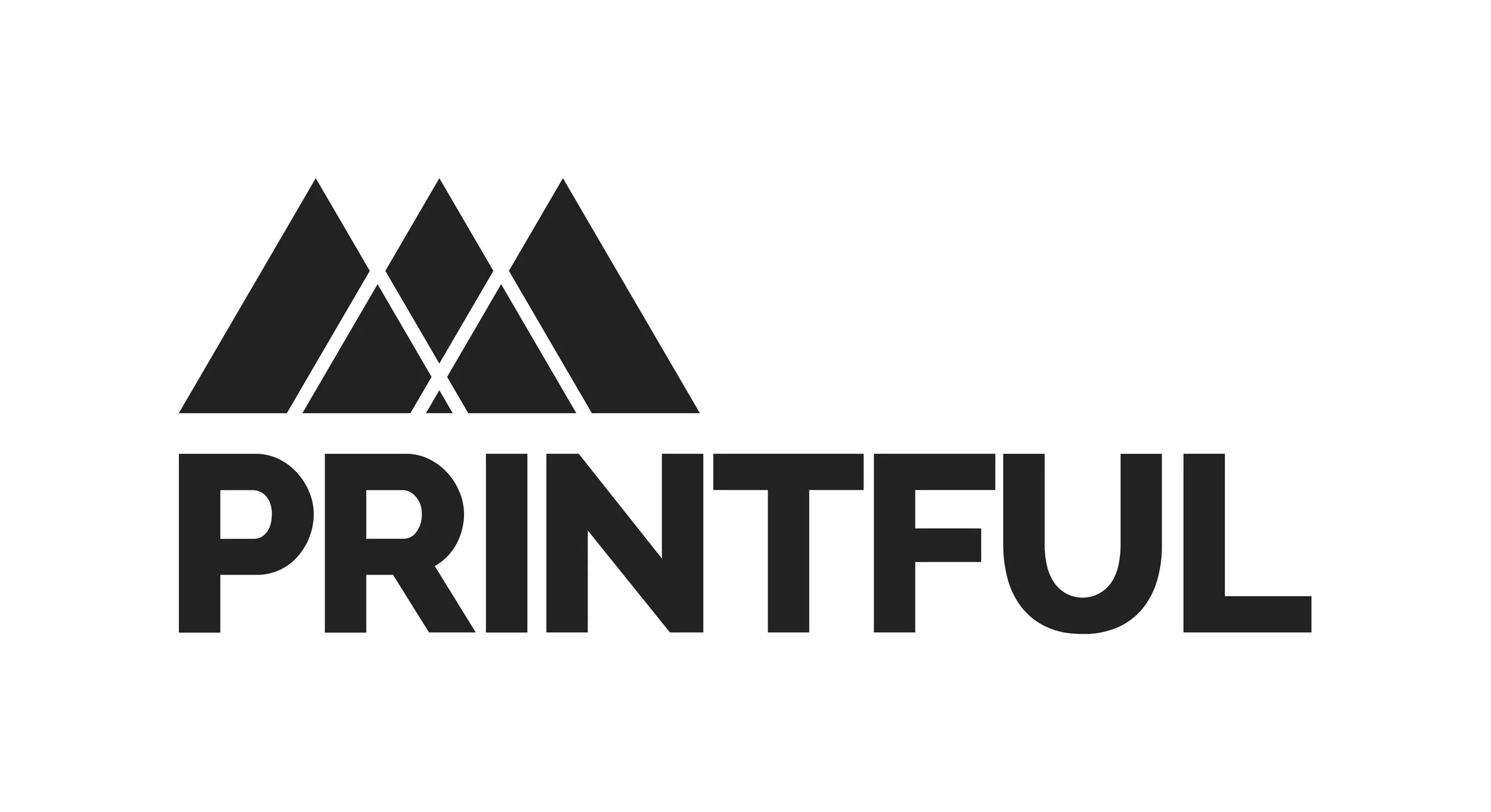 Printful Monochrome Logo
