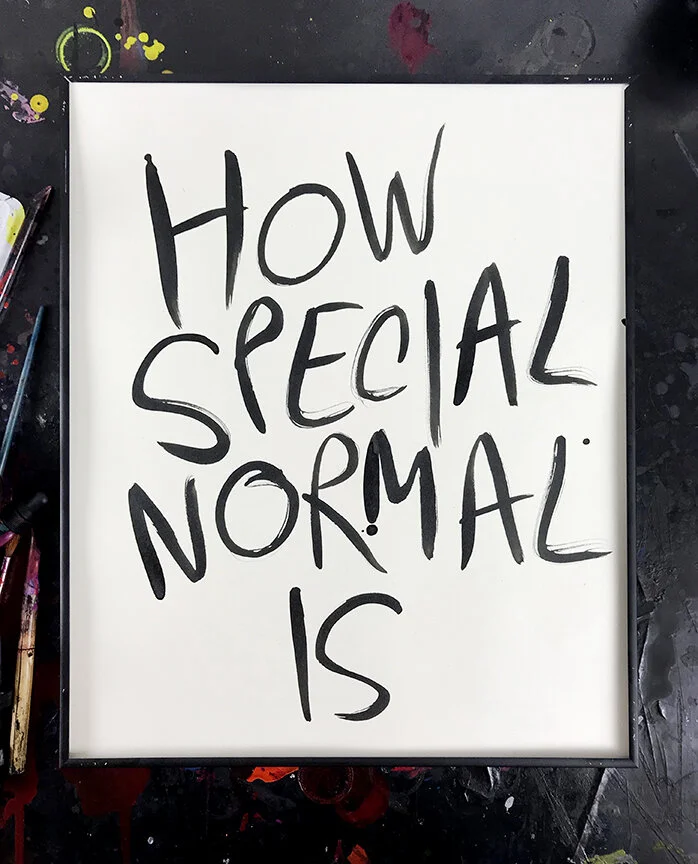 HOW SPECIAL NORMAL IS