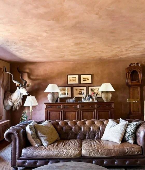 LIME PLASTER WALLS AND CEILING