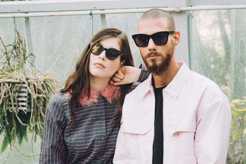 Darkside Eyewear Rhea and Draco Black
