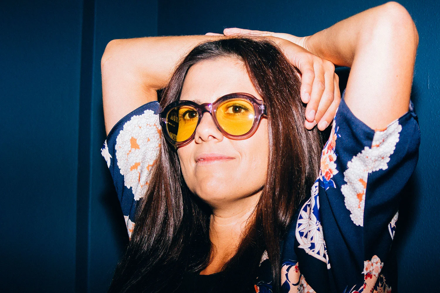Darkside Eyewear Vega Grey with Yellow lens