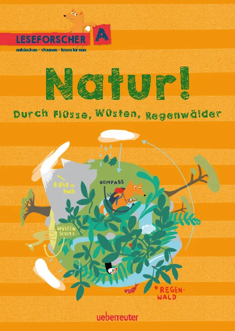Wie überlebt man in der Wüste? Warum regnet es im Regenwald? Und was machen Helden der Natur? Komm mit auf Forscherreise!ISBN 978-3-7641-5085-3