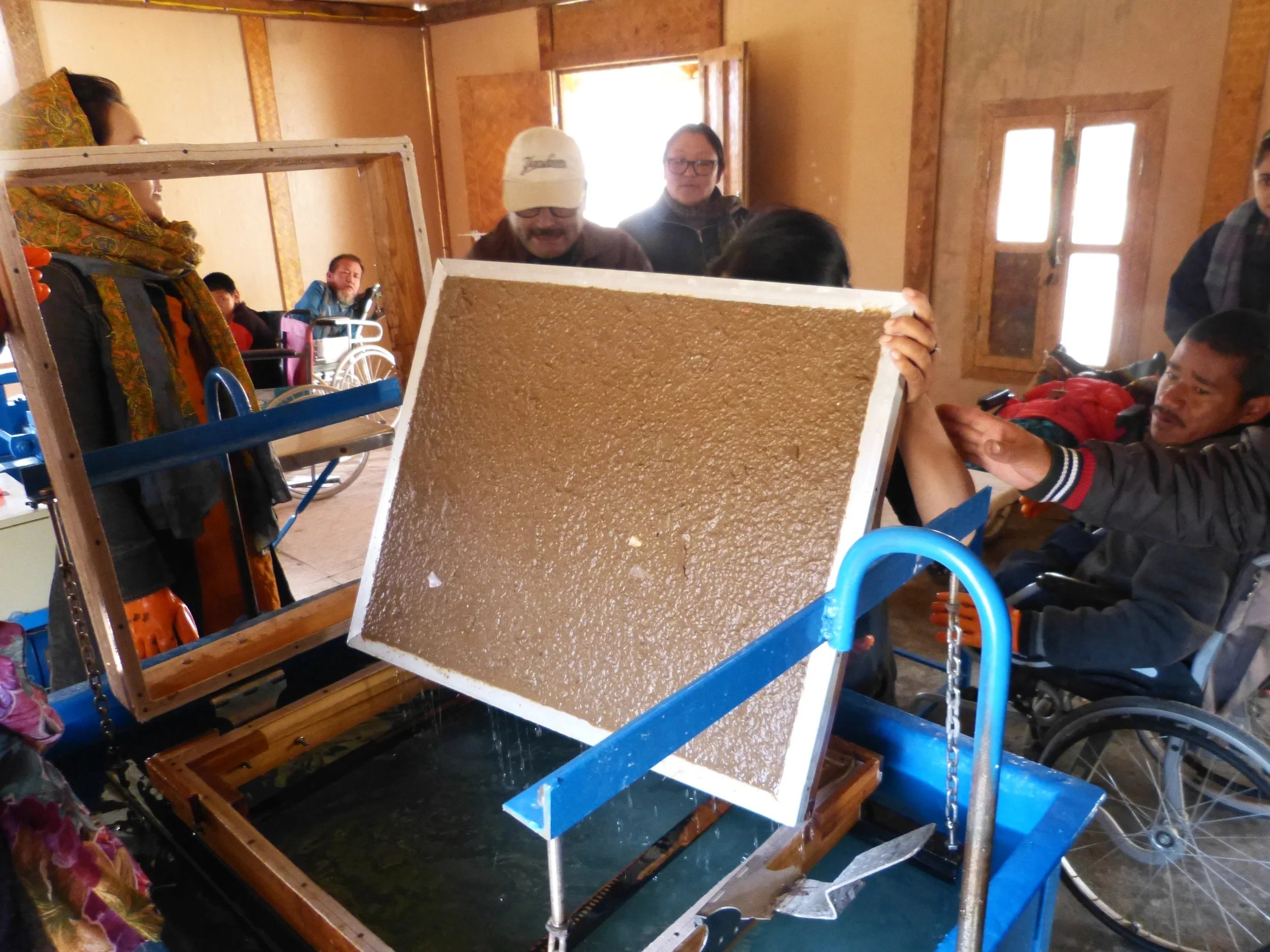 Paper Production at PAGIR Changes Lives  