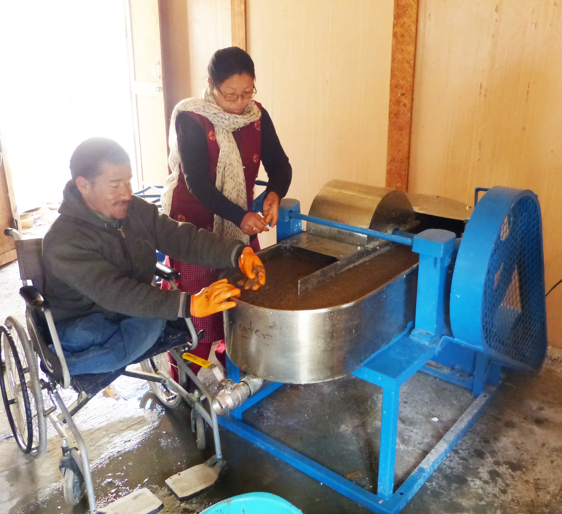 New Workshop for Recycling Machine at PAGIR